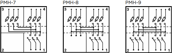 PMH-7, PMH-8, PMH-9