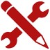Pencil Wrench Icon