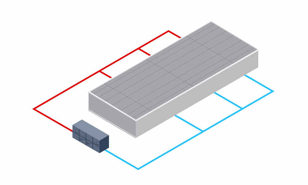 Concentrated System Design data center isometric